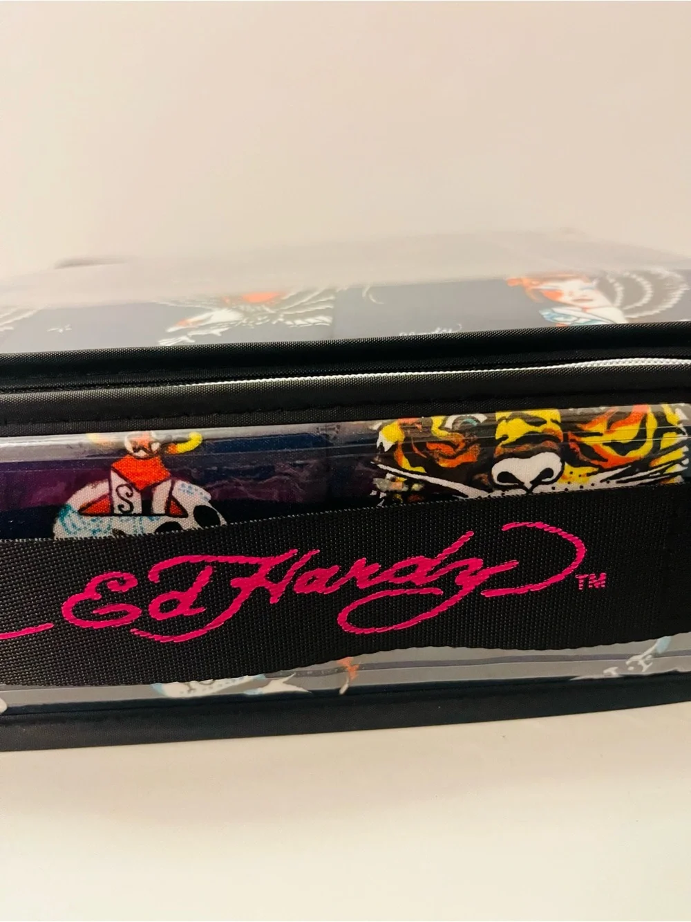 Ed Hardy & Stay Spooky Lot of 2 Queen Sheet Sets Halloween Ghost Eagle Geisha